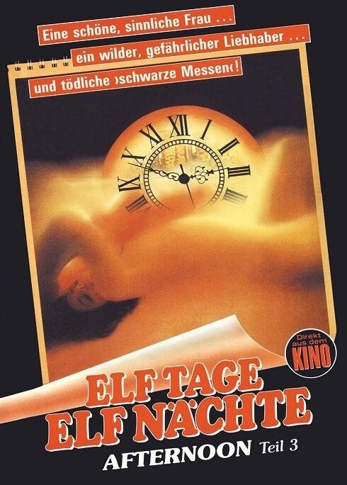 Elf Tage Elf Nächte - Afternoon Teil 3 (1989) Cover A, The X-Rated Eurocult Collection, Limited Edition, Mediabook, Blu-ray + DVD