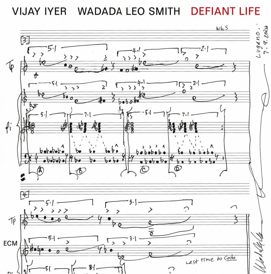 Vijay Iyer & Wadada Leo Smith - Defiant Life