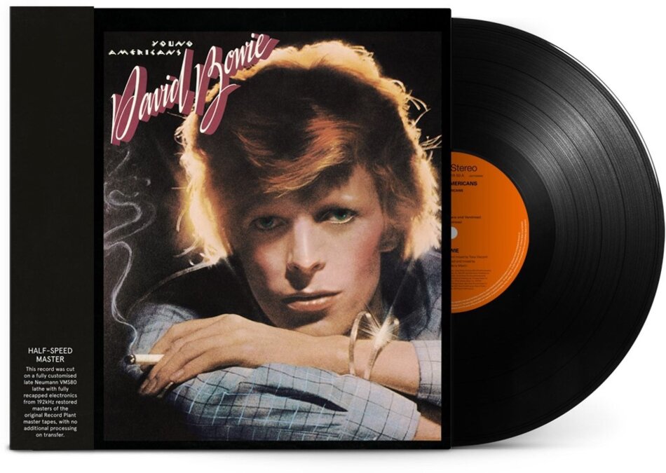 David Bowie - Young Americans 2025 Reissue, Parlophone Label Group, Half Speed Master, 50th Anniversary Edition, LP