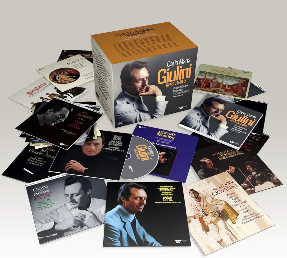 Carlo Maria Giulini - Giulini Remastered - Complete Studio Recordings 61 CD
