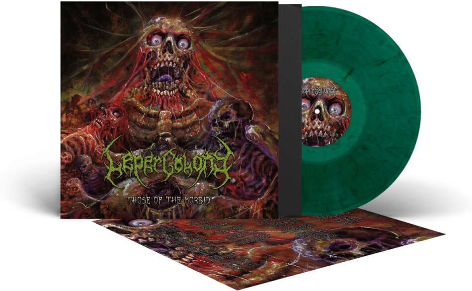 Leper Colony - Those Of The Morbid Limited Edition, Marbled Vinyl, LP