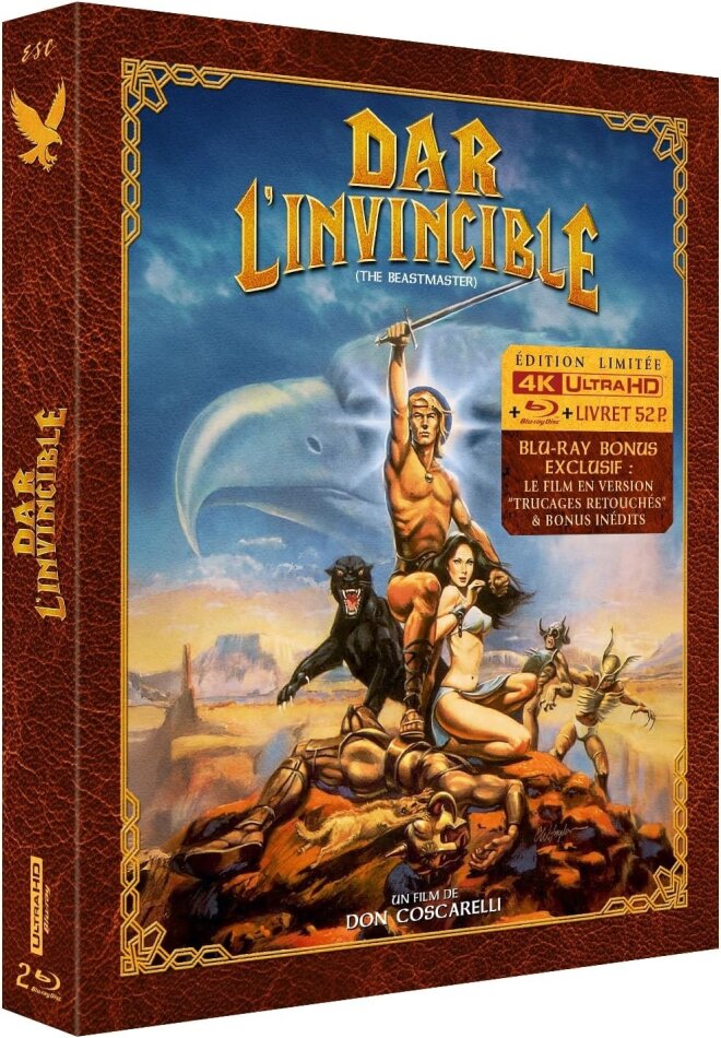 Dar l'Invincible (1982) + Goodies, Édition Collector Limitée, 4K Ultra HD + 2 Blu-ray