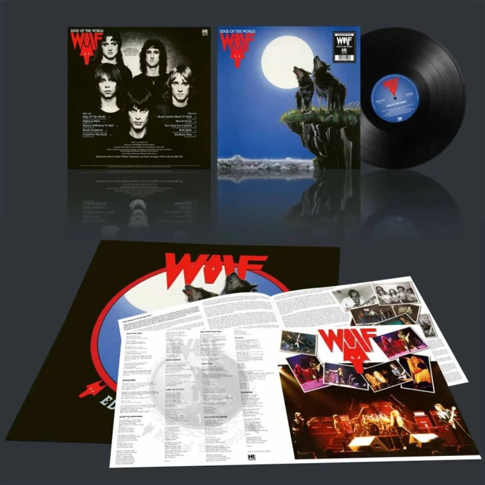 Wolf - Edge Of The World 2025 Reissue, High Roller Records, LP