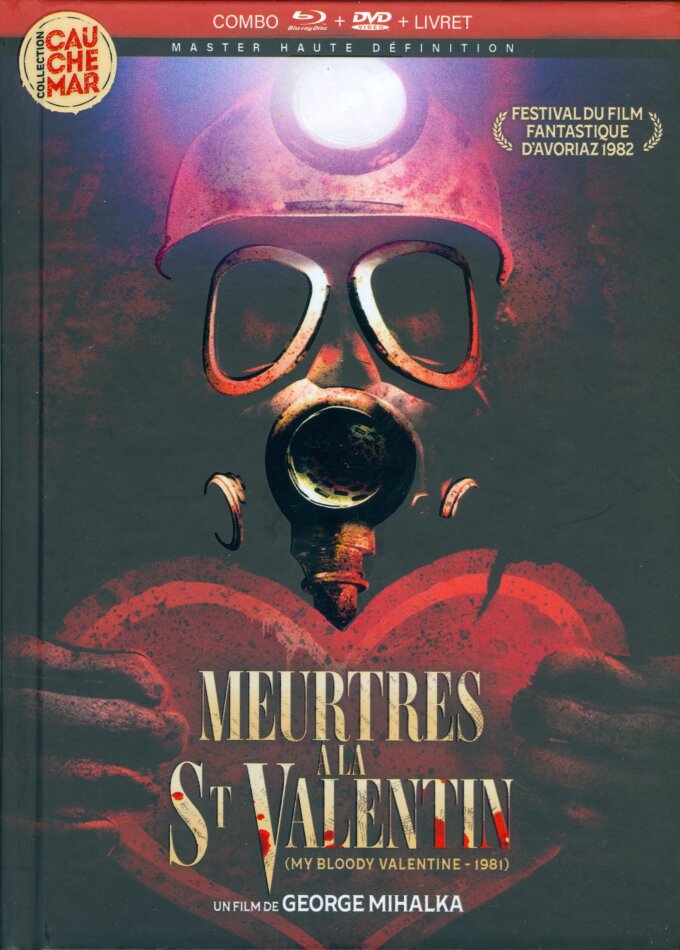 Meurtres à la St Valentin - My Bloody Valentine (1981) Collection Cauchemar, Master Haute Définition, Director's Cut, Limited Edition, Mediabook, Blu-ray + DVD