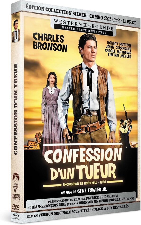 Confession d'un tueur (1958) Édition Collection Silver, Western de Légende, Blu-ray + DVD