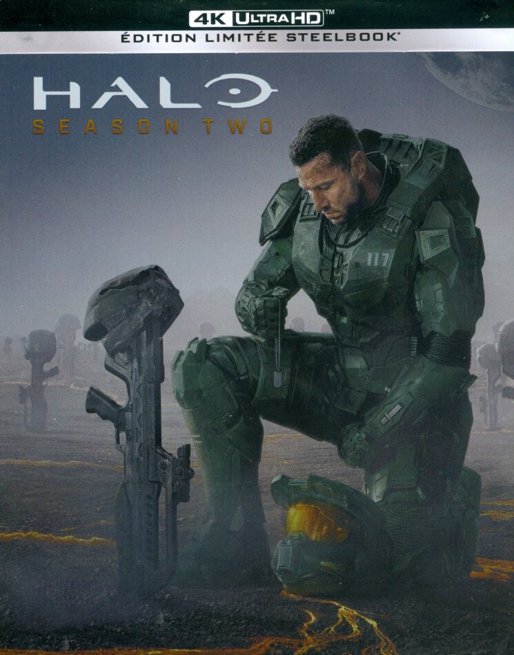 Halo - Saison 2 Édition Limitée, Steelbook, 4 4K Ultra HDs