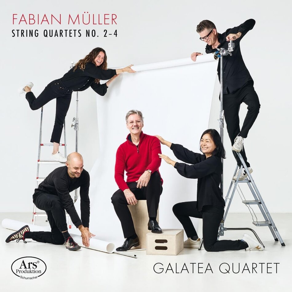 Galatea Quartett & Fabian Müller (*1964) - String Quartets Nos. 2-4
