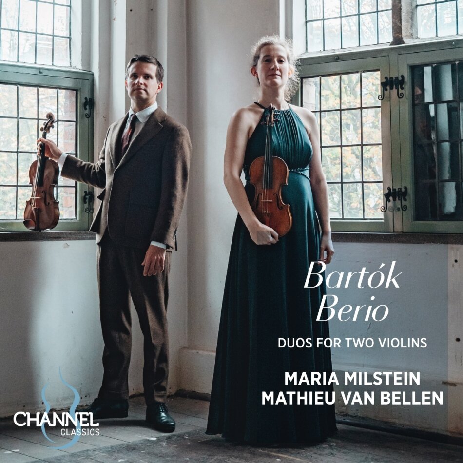 Béla Bartók (1881-1945), Luciano Berio (1925-2003), Maria Milstein & Mathieu van Bellen - Duos For Two Violins 2 CD