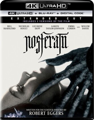 Nosferatu (2024) (Extended Edition, Cinema Version, 4K Ultra HD + Blu-ray)