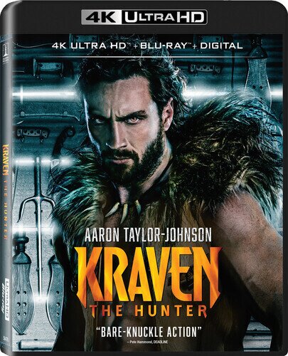 Kraven the Hunter (2024) 4K Ultra HD + Blu-ray