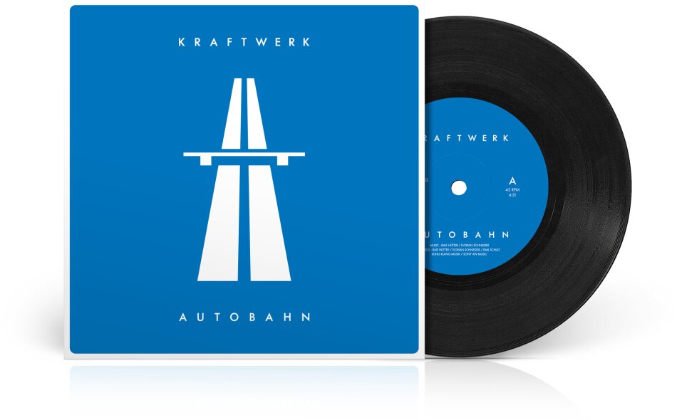 Kraftwerk - Autobahn 2025 Reissue, Parlophone Label Group, 50th Anniversary Edition, 7" Single