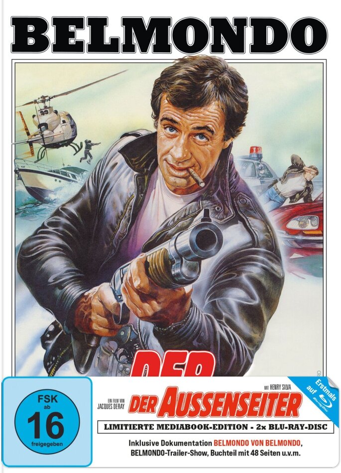 Der Aussenseiter (1983) Édition Limitée, Mediabook, 2 Blu-ray