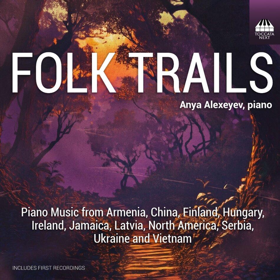 Komitas Vardapet (1869-1935), Eleanor Alberga (*1949) & Béla Bartók (1881-1945) - Folk Trails