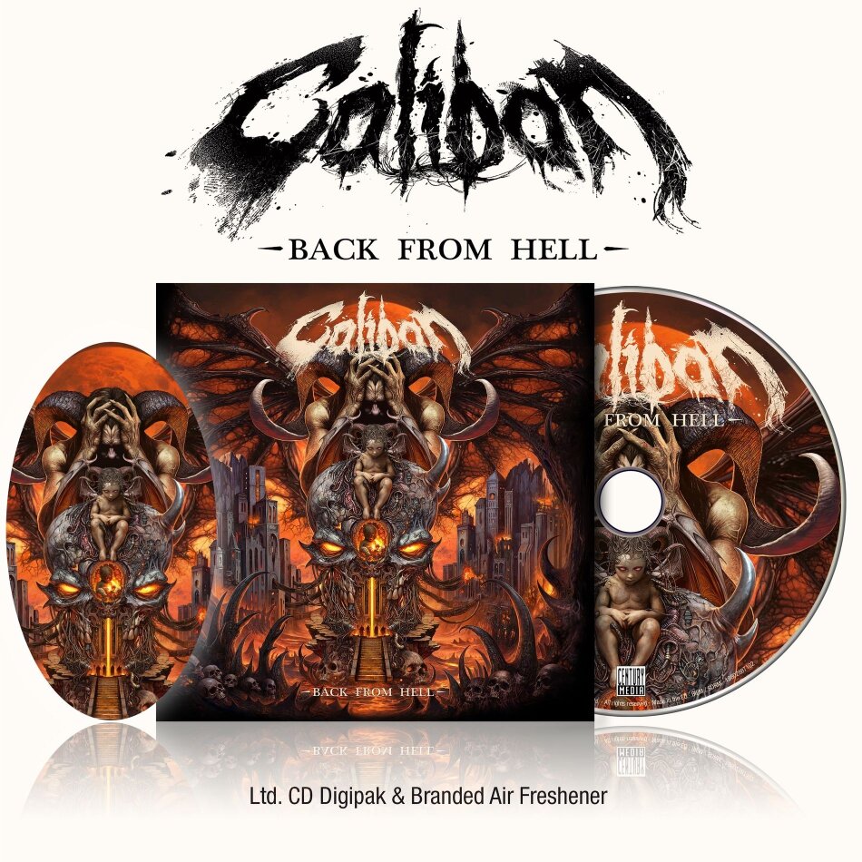 Caliban - Back From Hell Digipack