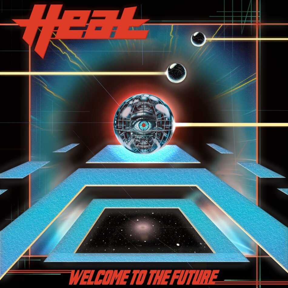 H.e.a.t. (Sweden) - Welcome To The Future Limited Edition, Transparent Neon Orange Vinyl, LP