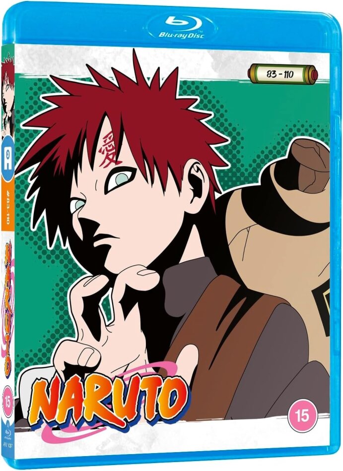 Naruto - Episodes 83-110 4 Blu-rays