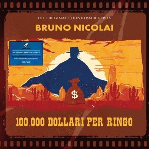 Bruno Nicolai - 100000 Dollari Per Ringo - OST Limited Edition, Orange Vinyl, 2 LPs + CD