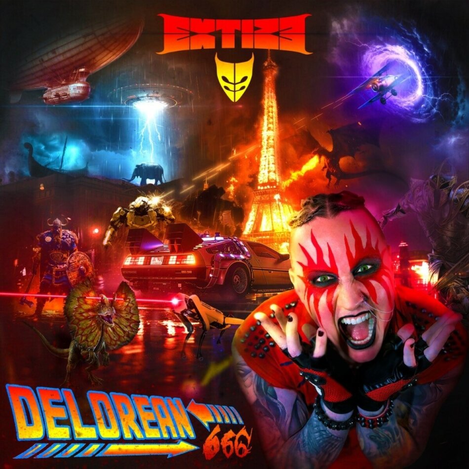 Extize - DeLorean 666 Digipack