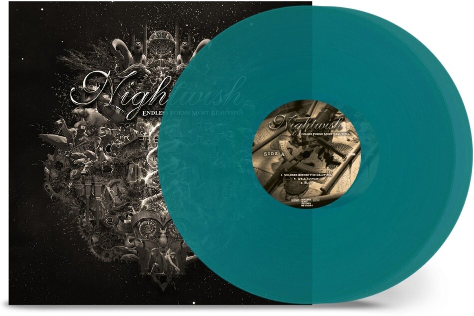 Nightwish - Endless Forms Most Beautiful 2025 Reissue, 10th Anniversary Edition, Transparent Green Vinyl, 2 LPs