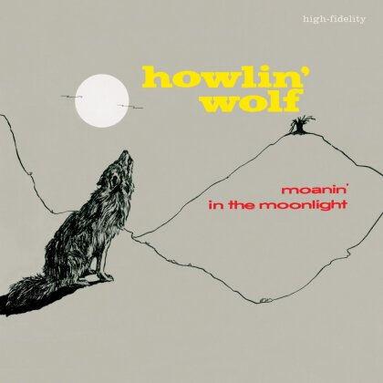 Howlin' Wolf - Moanin In The Moonlight (2025 Reissue, Wax Time, Bonustracks, Limited Edition, Clear Vinyl, LP)