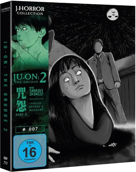 Ju-On: The Grudge 2 (2003) J-Horror Collection, Edizione Limitata, Mediabook, 4K Ultra HD + Blu-ray