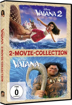Vaiana (2016) / Vaiana 2 (2024) - 2-Movie-Collection (2 DVDs)