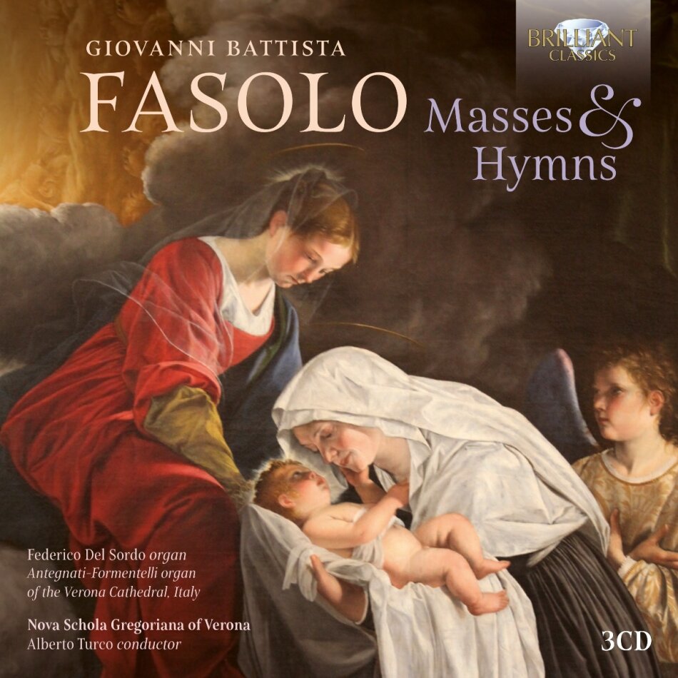 Giovanni Battista Fasolo (1598-1680), Alberto Turco, Federico Del Sordo & Nova Schola Gregoriana of Verona - Masses & Hymns 3 CDs