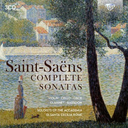 Camille Saint-Sa&euml;ns (1835-1921) & Mauro Tortorelli - Complete Sonatas (3 CD)