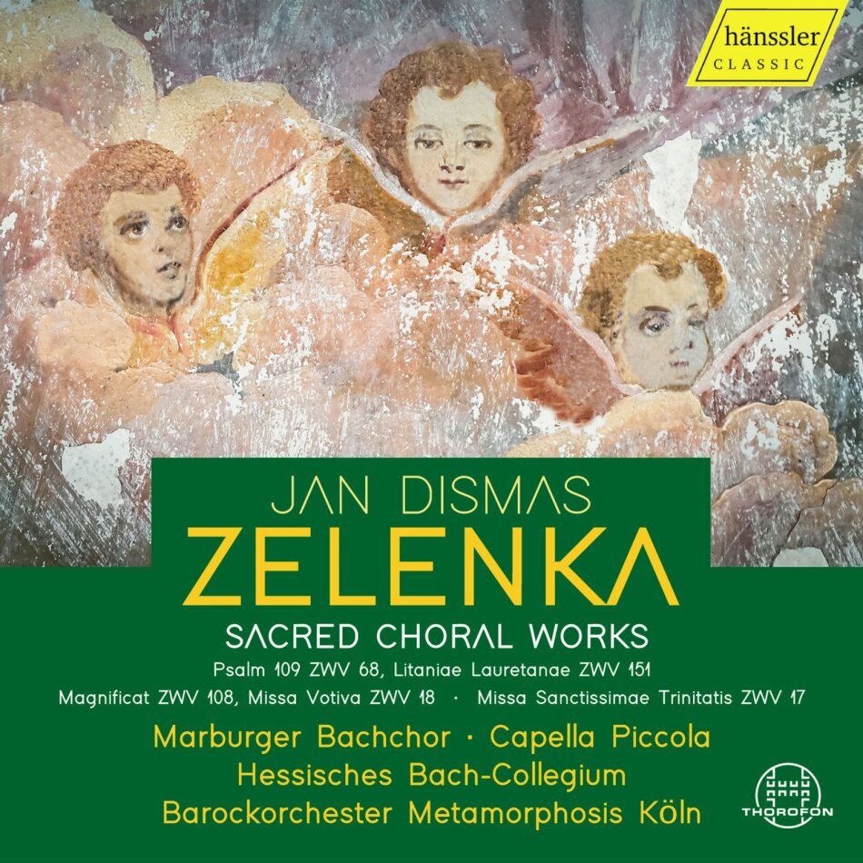 Marburger Bachchor, Capella Piccola, Hessisches Bach-Collegium, Barockorchester Metamorphosis Köln & Jan Dismas Zelenka (1679-1745) - Sacred Choral Works 3 CDs