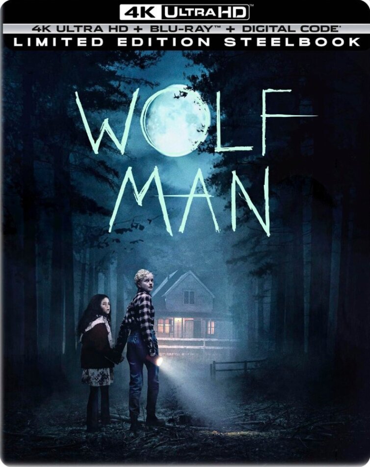 Wolf Man (2025) Limited Edition, Steelbook, 4K Ultra HD + Blu-ray