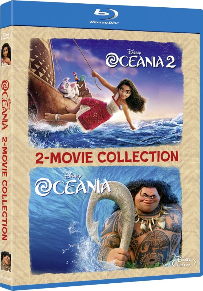 Oceania (2016) / Oceania 2 (2024) 2 Blu-ray
