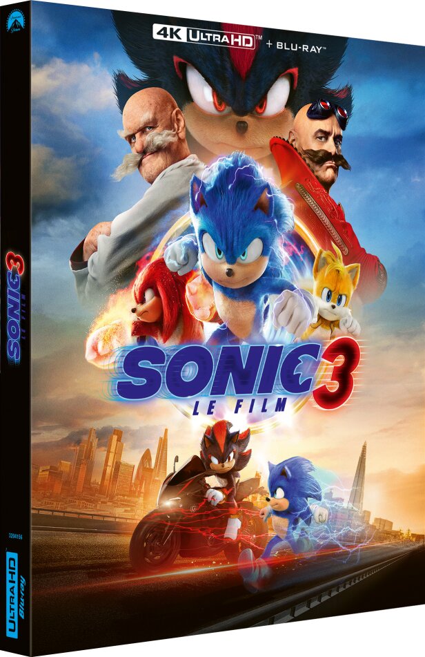 Sonic 3 - Le film (2024) 4K Ultra HD + Blu-ray