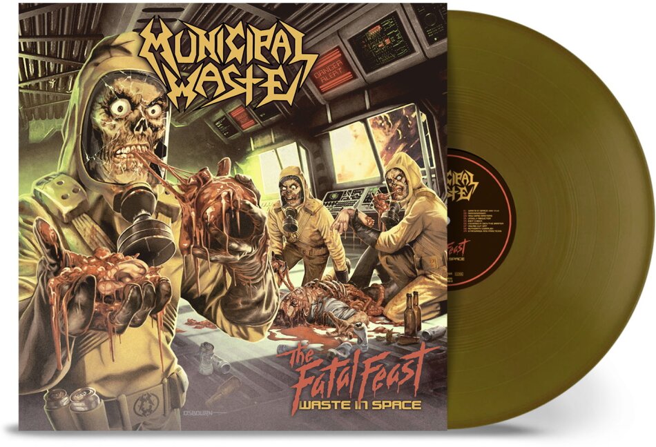 Municipal Waste - The Fatal Feast 2025 Reissue, Nuclear Blast, Gold Vinyl, LP
