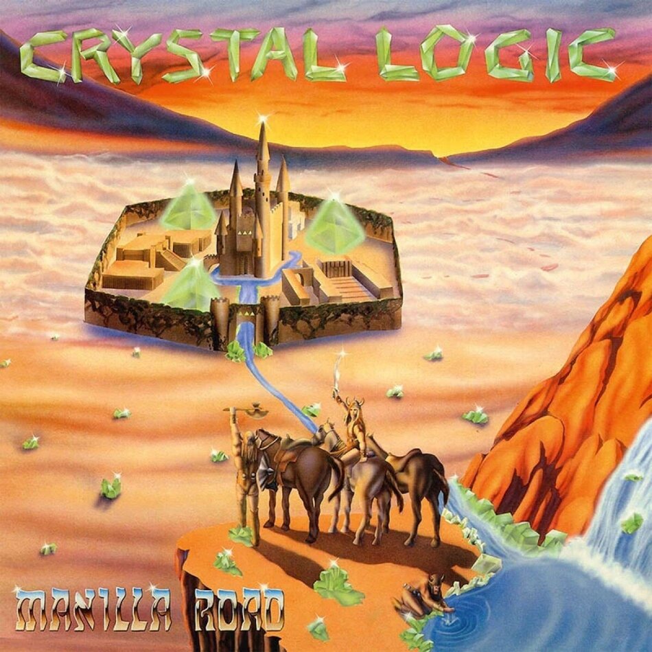 Manilla Road - Crystal Logic 2025 Reissue, High Roller Records, Galaxy Effect Vinyl, LP
