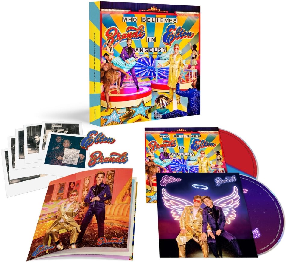 Elton John & Brandi Carlile - Who Believes In Angels? Limited Edition, CD + DVD