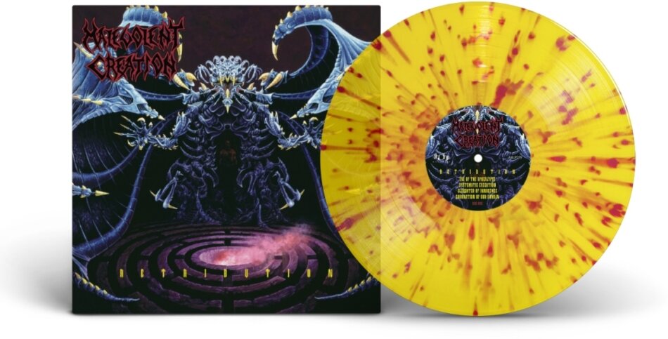Malevolent Creation - Retribution 2025 Reissue, Agonia Records, Splatter Vinyl, LP