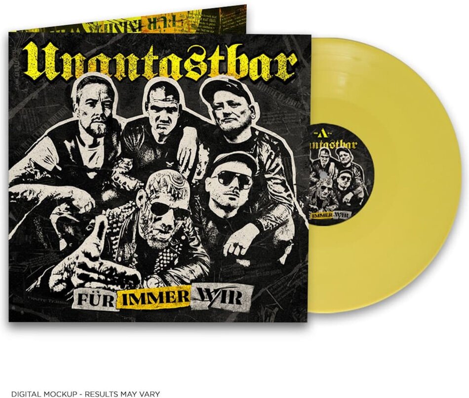 Unantastbar - Für Immer Wir Limited Edition, Solid Yellow Vinyl, LP