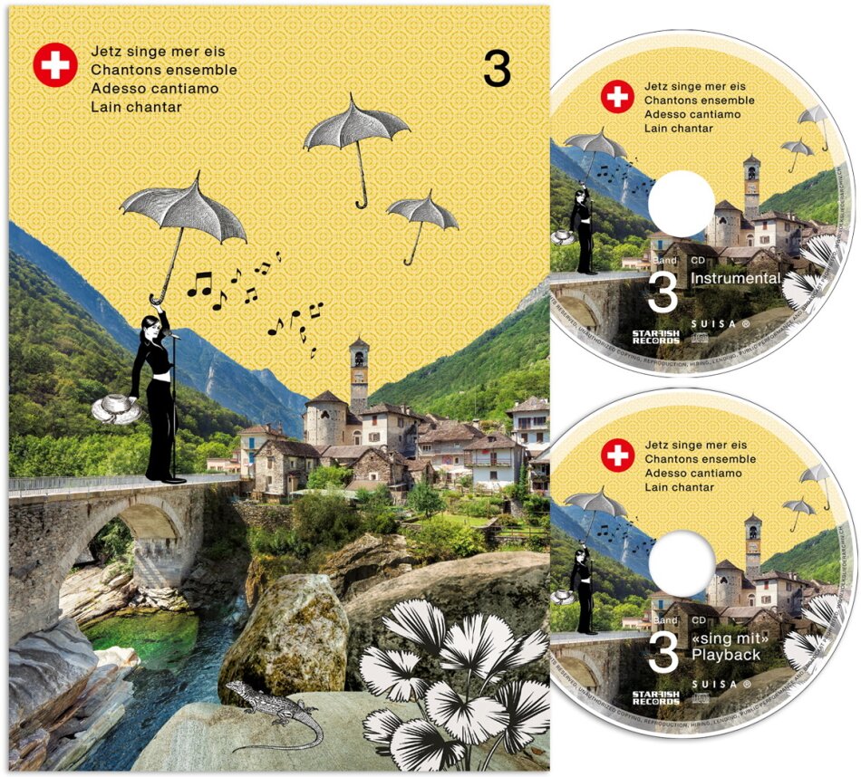 Jetz Singe Mer Eis - Liederbuch Band 3 2 CDs + Book