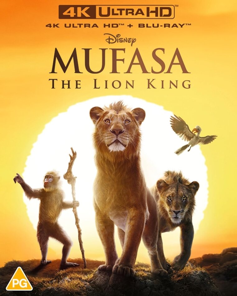 Mufasa: The Lion King (2024) 4K Ultra HD + Blu-ray