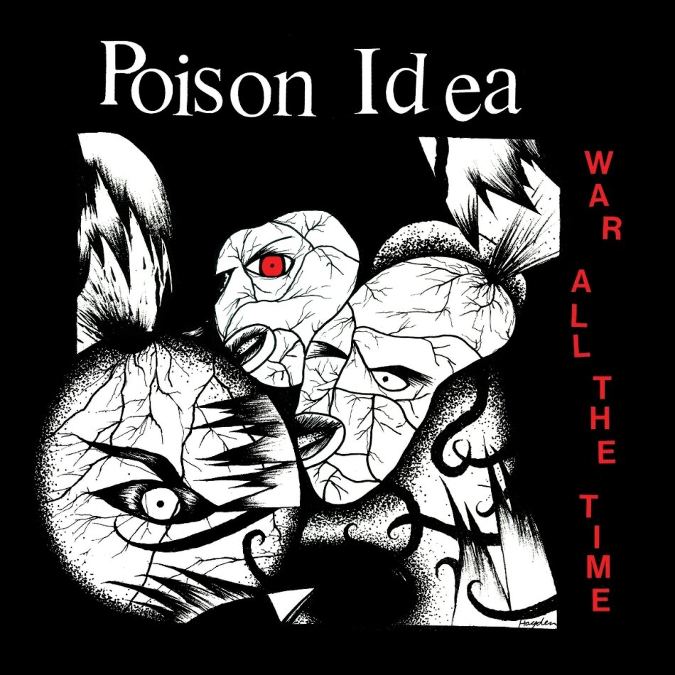 Poison Idea - War All The Time 2025 Reissue, American Leather Records, LP