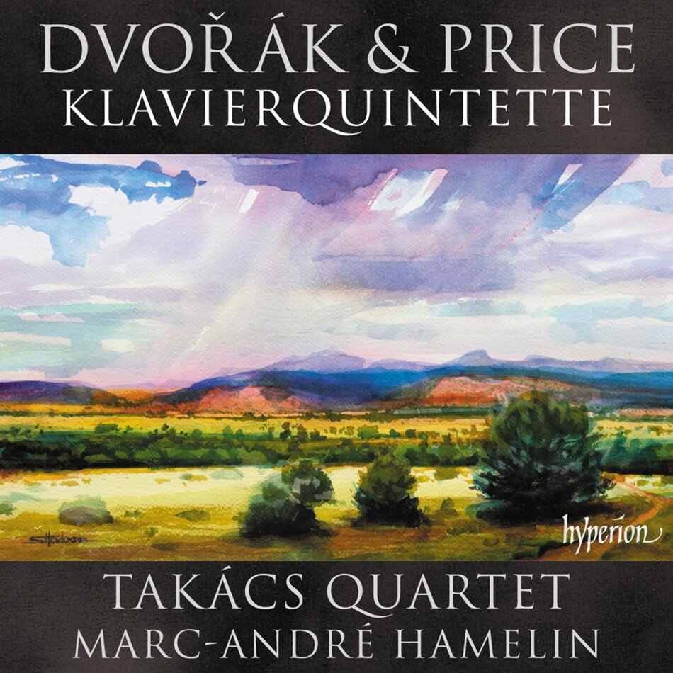 Antonin Dvorák (1841-1904), Marc-André Hamelin & Takacs Quartet - Dvorak & Price Piano Quintets
