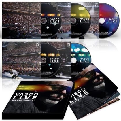 Vasco Rossi - Vasco Live Milano Sansiro (2 CD + 2 DVD + Blu-ray)