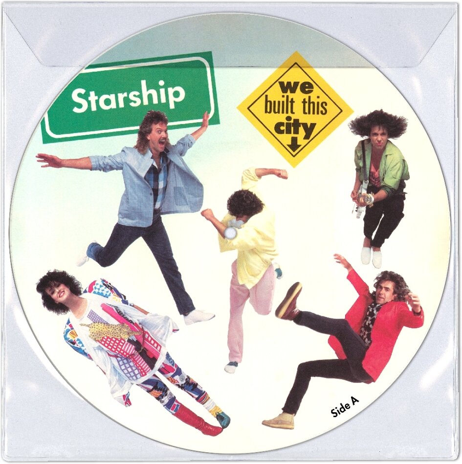 Starship - We Built This City RSD 2025, 40th Anniversary Edition, Picture Disc, LP