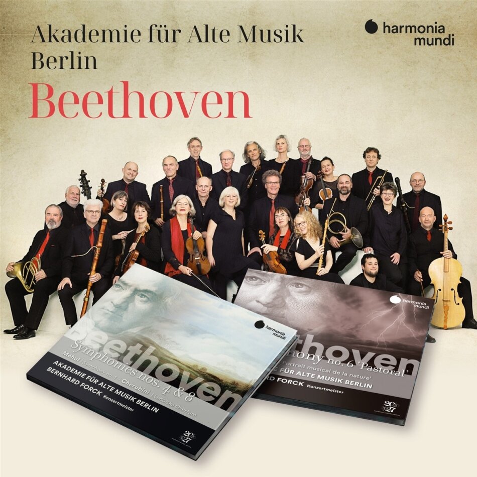 Bernhard Forck, Akademie für Alte Musik Berlin & Ludwig van Beethoven (1770-1827) - Beethoven 3 CDs