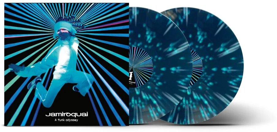 Jamiroquai - A Funk Odyssey 2025 Reissue, RSD 2025, Blue Green Earth Splatter Vinyl, 2 LPs