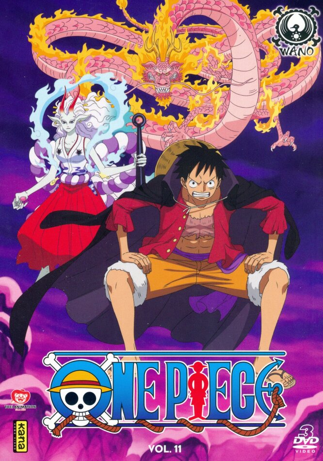 One Piece - Pays de Wano - Vol. 11 Édition Limitée, 3 DVD