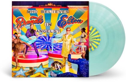Elton John & Brandi Carlile - Who Believes In Angels? (CH Exclusive, Gatefold, Coke Bottle Green Vinyl, LP)