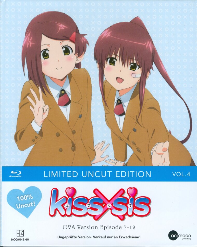 Kiss x Sis - Vol. 4 - OVA Version Episode 7-12 Limited Edition, Mediabook, Uncut