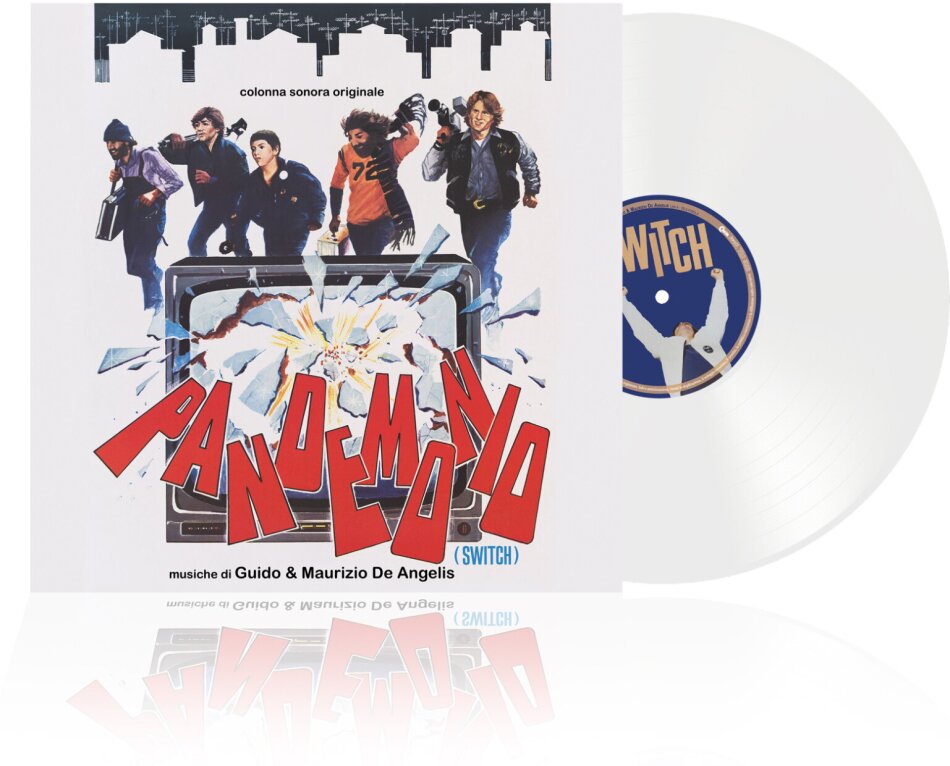 Guido De Angelis & Maurizio De Angelis - Pandemonio (Switch) 2025 Reissue, Crystal White Vinyl, LP