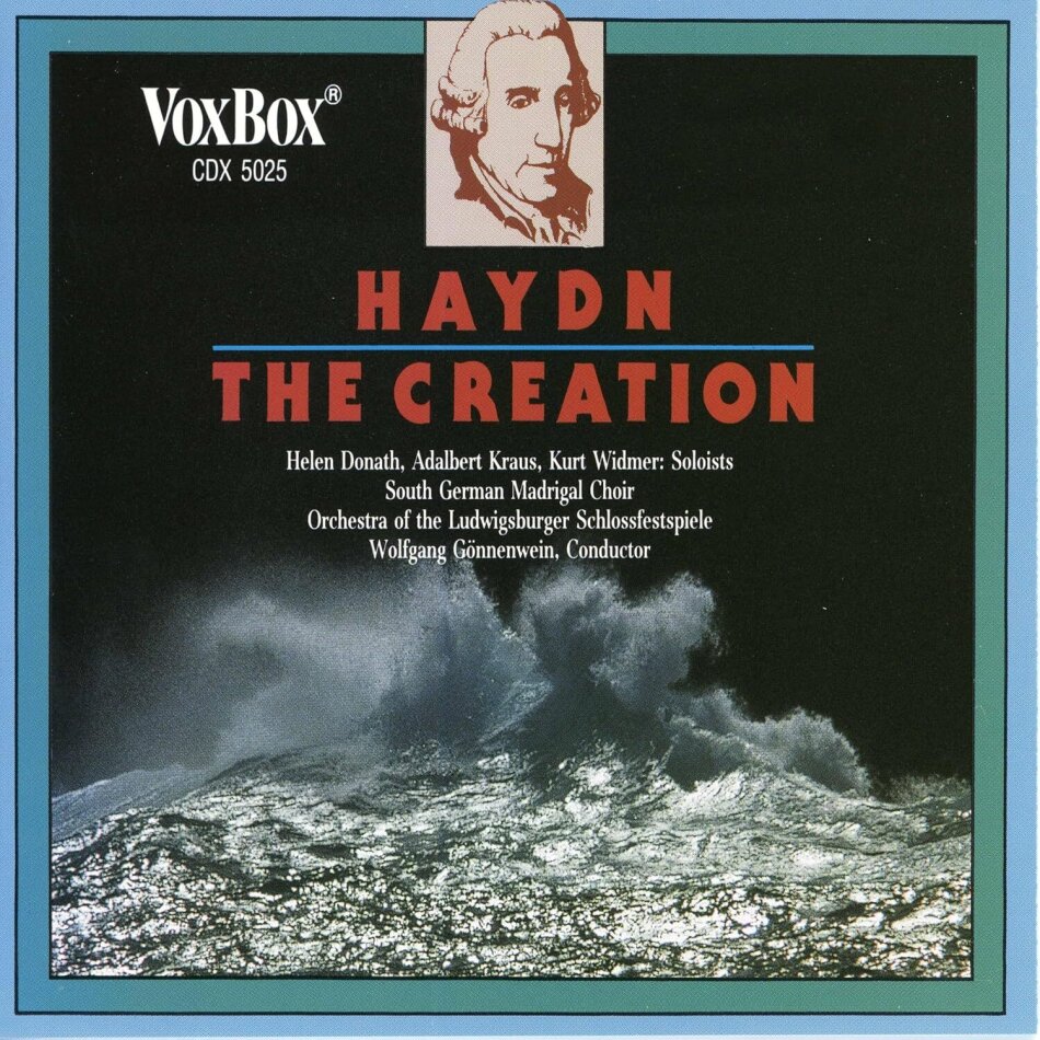 Joseph Haydn (1732-1809), Wolfgang Gönnenwein, Helen Donath, Kurt Widmer & Orchestra of the Ludwigsburger Schlossfestspiele - The Creation/Die Schöpfung 2 CDs